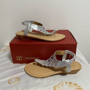 Sandalias de mini tacón imitación diamante